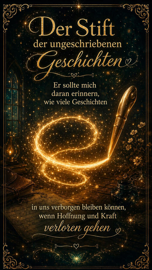 Der Stift der ungeschriebenen Geschichten ✨ 2017 entstand dieser besondere Stift aus Speckstein. Ein Stift, geboren aus einer Zeit voller Depressionen, Antriebslosigkeit, verpasster Gelegenheiten und unerfüllter Wünsche. Damals fühlte sich mein Leben an wi Der Stift der ungeschriebenen Geschichten ✨️