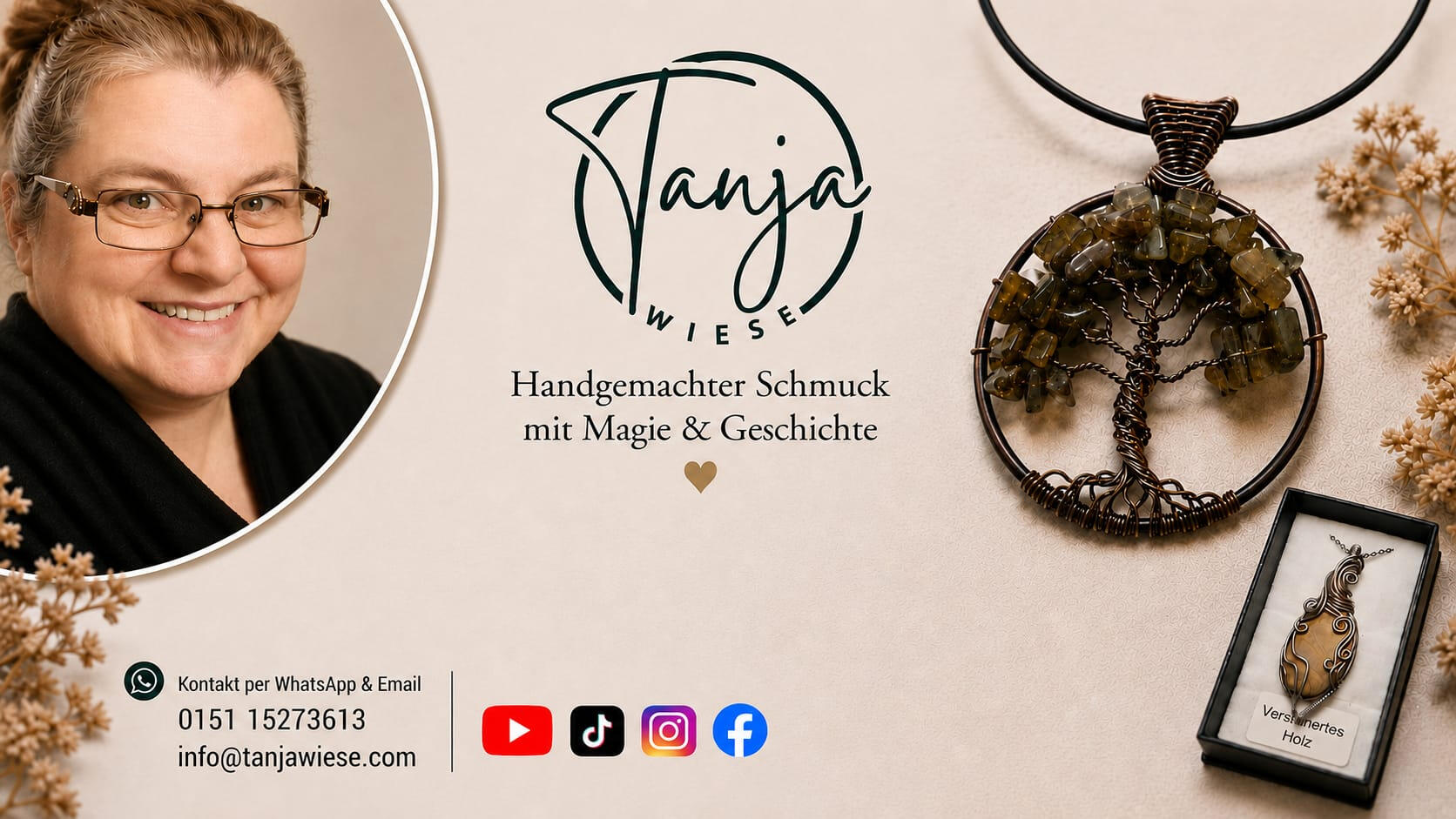 Tanja Wiese Drahtkunst & Besteckschmuck mit Magie